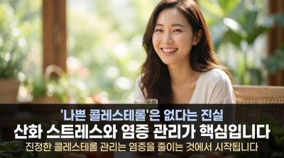 나쁜 콜레스테롤의 누명! 진짜 혈관을 파괴하는 주범은 따로 있다.