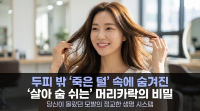 당신의 머리카락, 단순한 털이 아닌 살아있는 소우주
