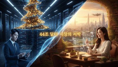 AI 거품론? 44조 달러 시장 진입 직전의 거대한 파도